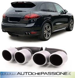 Coppia terminali Porsche Cayenne V8 GTS Turbo S 10