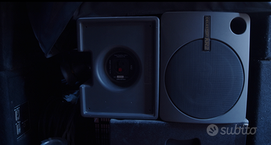 Impianto audio completo casse passive e subwoofer