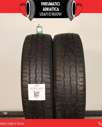 2 Gomme 215 70 R 15C Michelin al 77% SPED GRATIS