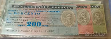 MINIASSEGNI BANCA SAN PAOLO 