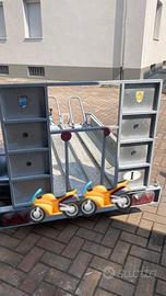 Carrello porta moto