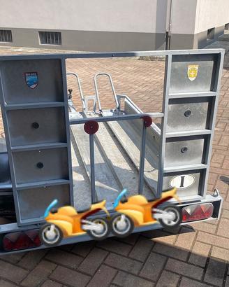 Carrello porta moto