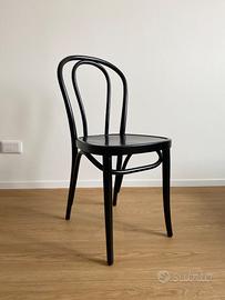 4 Sedie nere stile Thonet - Cargo