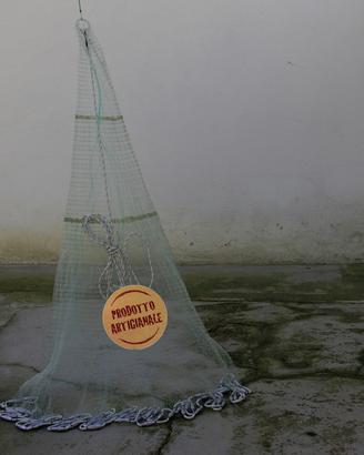 Rezzaglio 6mt in Monofilo Nylon rete 6mm con anell