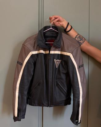 Giacca moto in pelle dainese