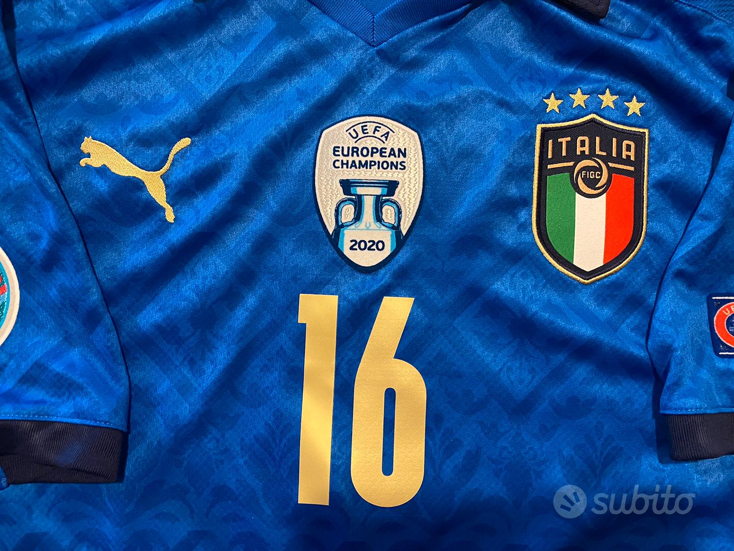 Maglia Italia Euro 2020 no worn authentic product Sports In
