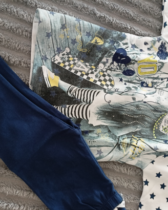 Completo neonata felpa e leggings nuovo Dodipetto