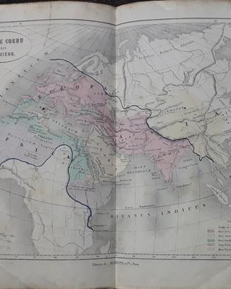 Carta geografica antica 