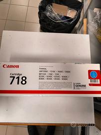 TONER 718 CANON STAMPANTE COPPIA O SINGOLO