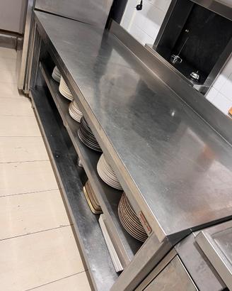 Tavolo acciaio inox