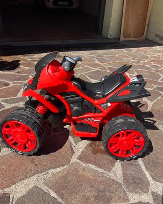 Quad Injusa Rosso 12v