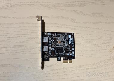Scheda pcie espansione usb3