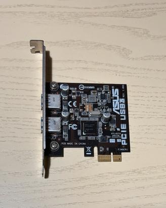 Scheda pcie espansione usb3