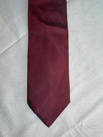 Cravatta Zino Zegna bordeaux Made in Italy