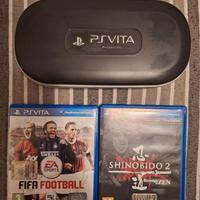 Custodia Ps Vita + 2 Giochi Shinibido-Fifa