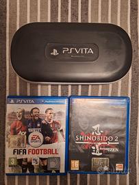 Custodia Ps Vita + 2 Giochi Shinibido-Fifa