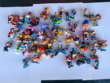 LOTTO PERSONAGGI KINDER, PARMALAT, FINDUS, PIC NIC