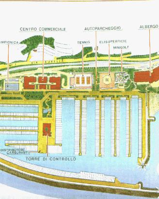 Posto barca 9,50x2,85 m in Marina degli Aregai