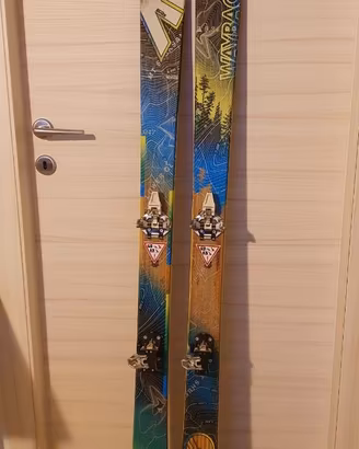 Sci alpinismo K2 174 cm + attacchi Radical + pelli
