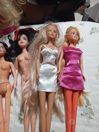 N.5 bambole varie prezzo per una