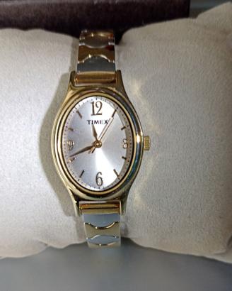 Elegante orologio donna acciaio cinturino elastico