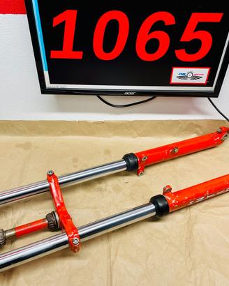 FORCELLA CON PIASTRE FANTIC TRIAL 200 FM 350 1980