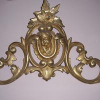 Fregio cimasa dorato antico