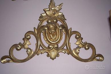 Fregio cimasa dorato antico