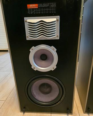 Altoparlanti hifi 3 vie Akai SR1350 vintage