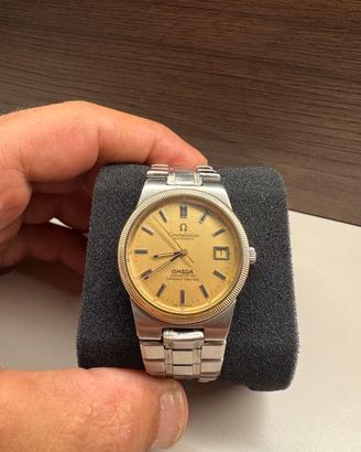Omega constellation chronometer  ghiera oro