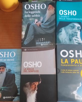 5 libri di Osho Rajneesh  + CD meditazione guidata
