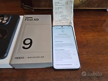 Oppo find x9 black 12/516 perfetto