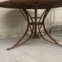 Tavolo ferro battuto