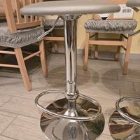 Sgabelli regolabili grigi