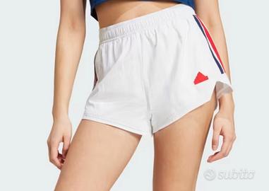 Short running/ palestra Adidas bianco XS