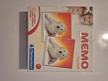 Clementoni - 12834 - Memo - Cuccioli - Made in Ita