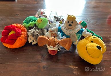 Portachiavi misti ,peluche e altri tutti Vintage.