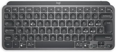 Logitech MX Keys Mini Wireless QWERTY Grafite