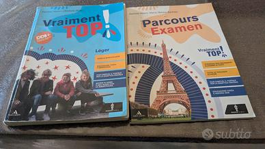 Libri francese medie Vraiment Top + Parcours Exame