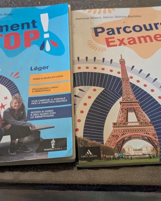 Libri francese medie Vraiment Top + Parcours Exame