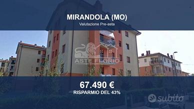 Immobile in asta di 79 m² con box auto a Mirandola