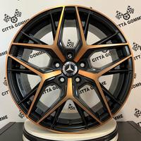 4 CERCHI IN LEGA MERCEDES CLASSE A B C CLA GLA 18