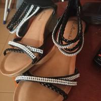 sandali mannika n 39 brillantini