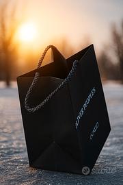👝Oliver Peoples Sacchetto Nero Originale Nuovo