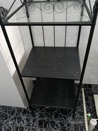 scaffale 3 ripiani in ferro 