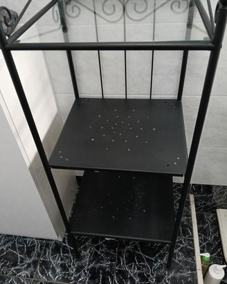 scaffale 3 ripiani in ferro 