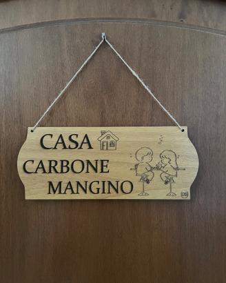 targhetta porta personalizzata
