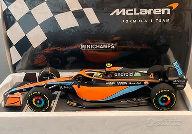 Modellino auto 1/18 McLaren F1 MCL36 2022 L.Norris