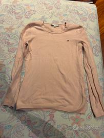 maglia Tommy Hilfiger XS rosa cipria