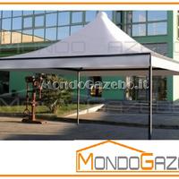 4x6 Gazebo Wind PLus copertura fissa tetto a punta